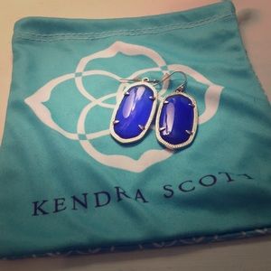 Kendra Scott Royal Blue Earrings